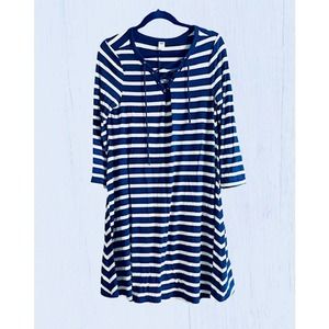 Old Navy Women's Striped Casual Knit Dress- Size M